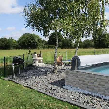 别墅 Heated Private Swimming Pool Villa In Les Forges, Next To 27-Holes Golf Course